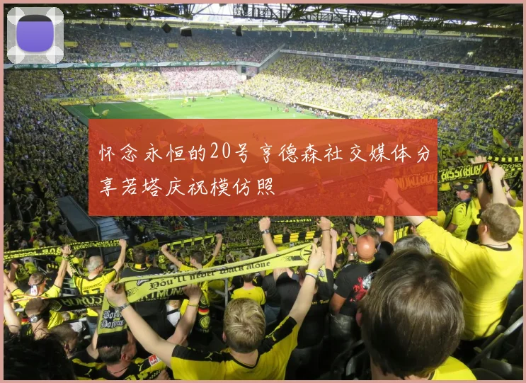 怀念永恒的20号亨德森社交媒体分享若塔庆祝模仿照